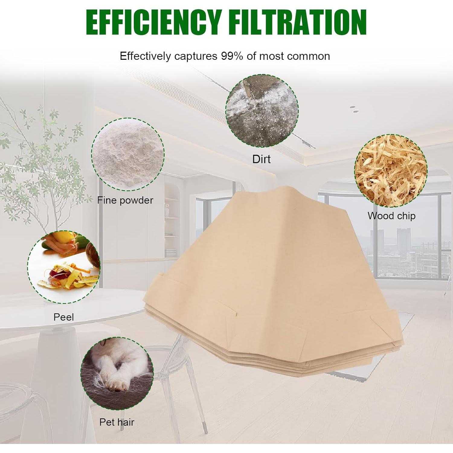 14 Bolsas de Reemplazo Tipo BP para Aspiradora Hoover C2401