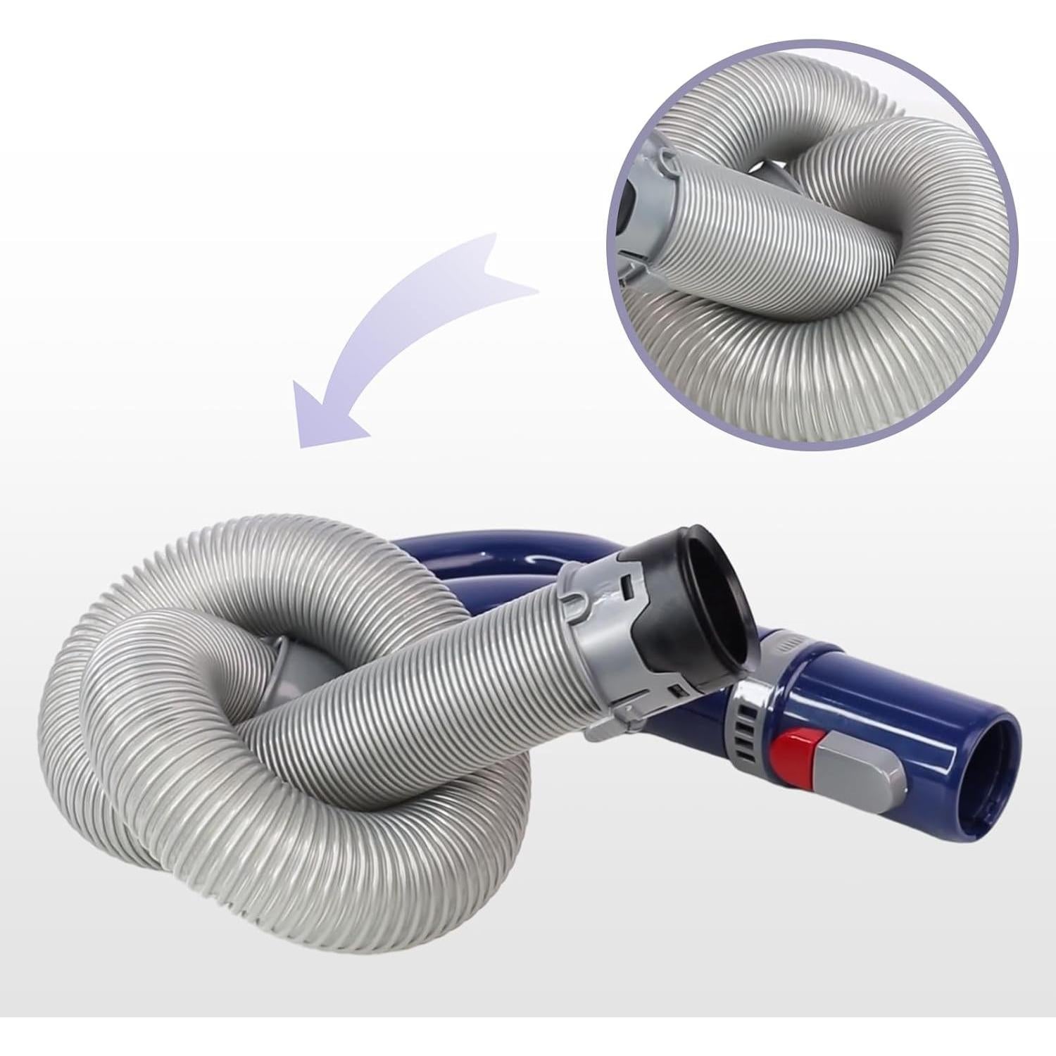 Manguera de Reemplazo E.LUO para Aspiradoras Shark NV360 NV350