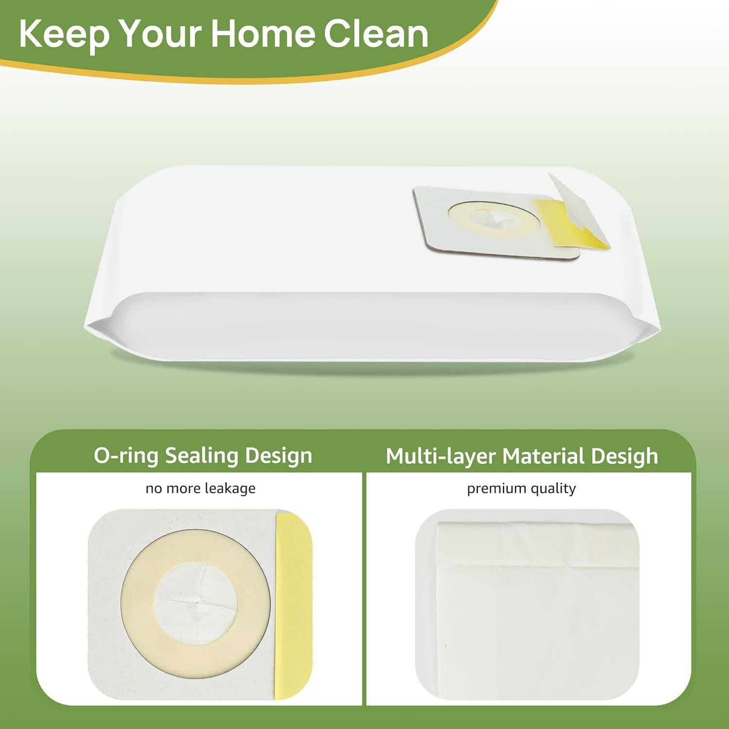 Paquete de 12 Bolsas de Vacío Estilo 7 PETOX para Bissell