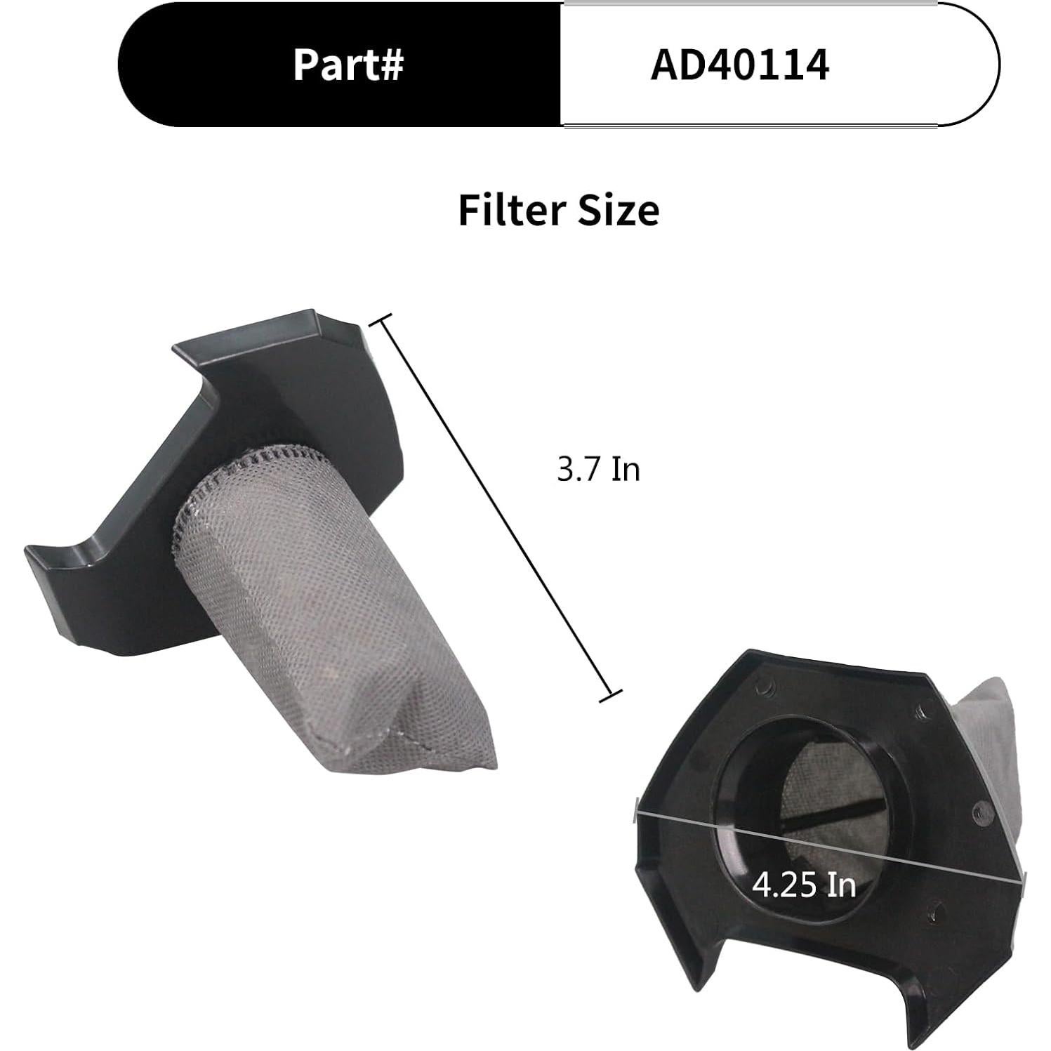 Filtro de Reemplazo CPAI AD40114 para Aspiradora Dirt Devil Power Express Lite - 4 Paquete