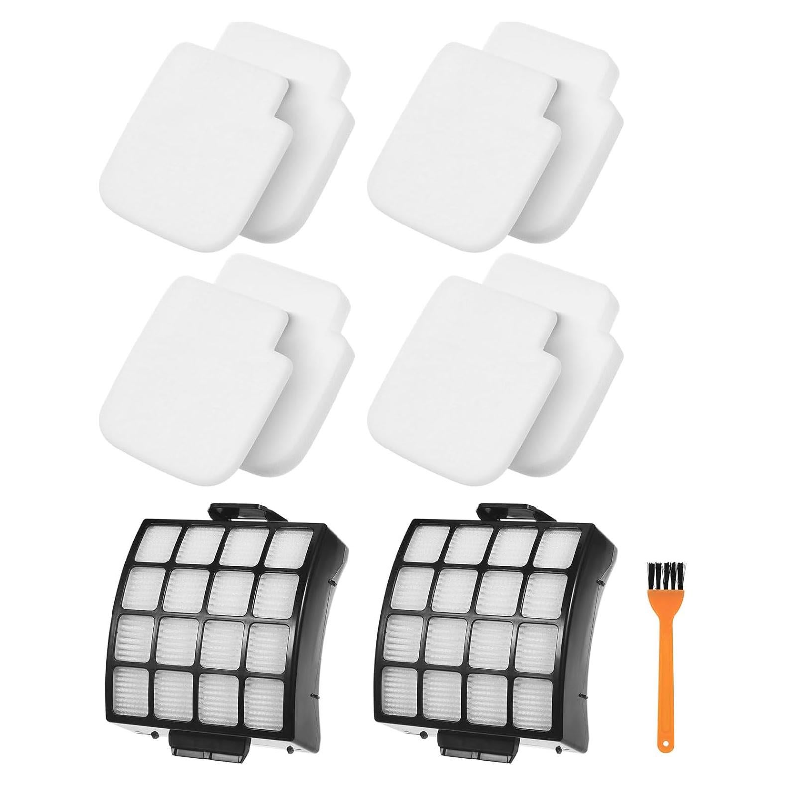 Filtros de Reemplazo Walntec AZ3002 para Aspiradora Shark - 2 HEPA, 4 Espuma, 4 Fieltro