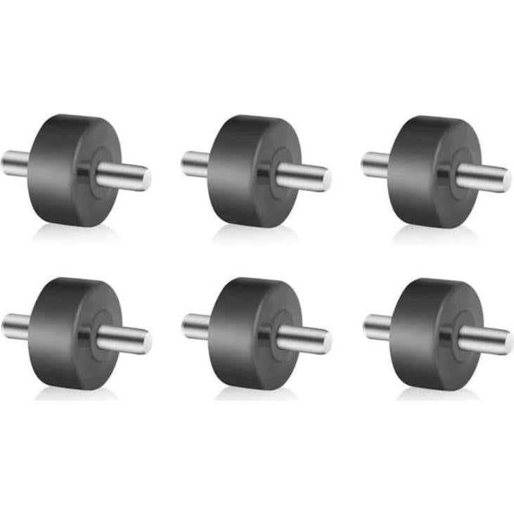 Vacuum Cleaner Parts Replacement Wheels for Shark Navigator Lift Away NV350, NV360, NV352, NV356E, NV500, NV502, NV650,NV752,HV300,HV320,NV42,NV22,NV70 More （3 Pairs）…