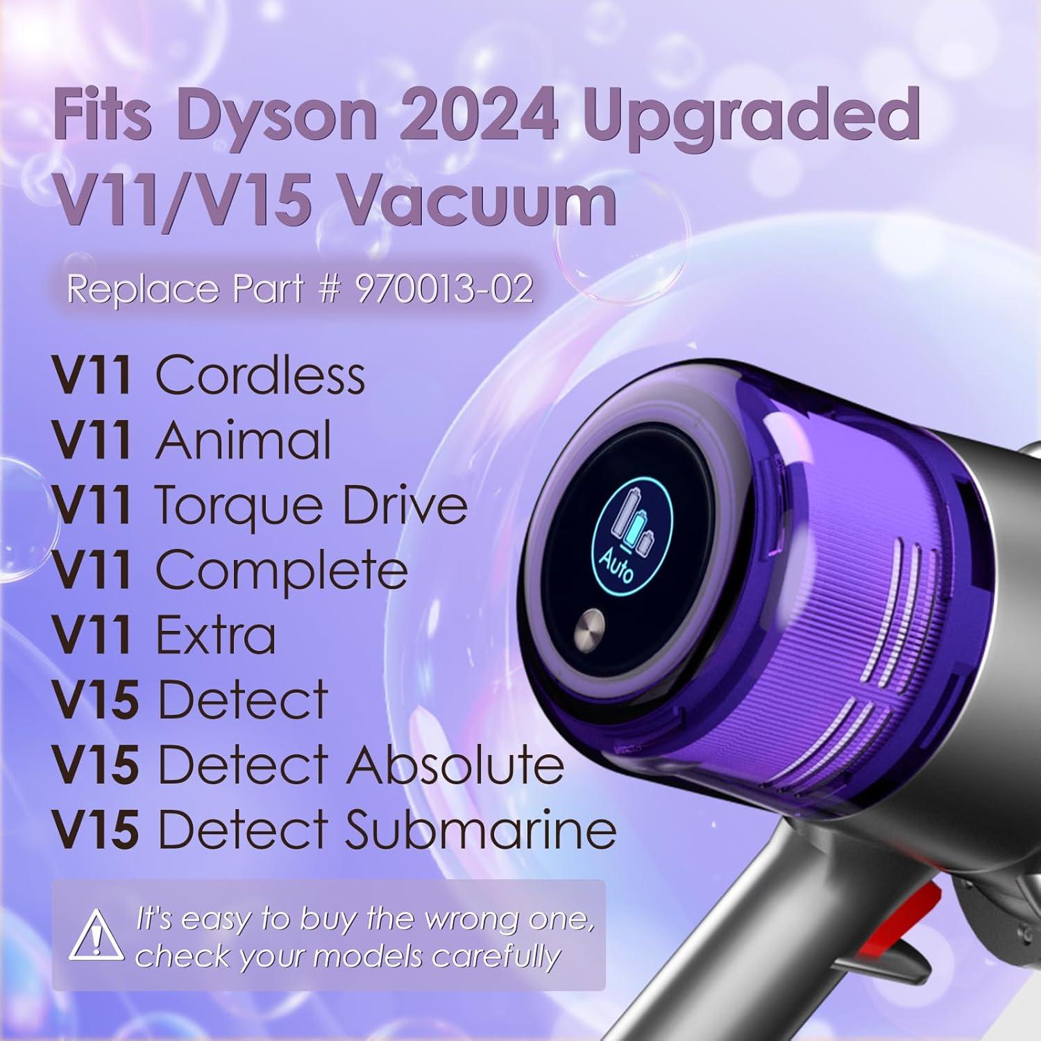 Paquete de 4 Filtros de Reemplazo Isinlive para Dyson V11