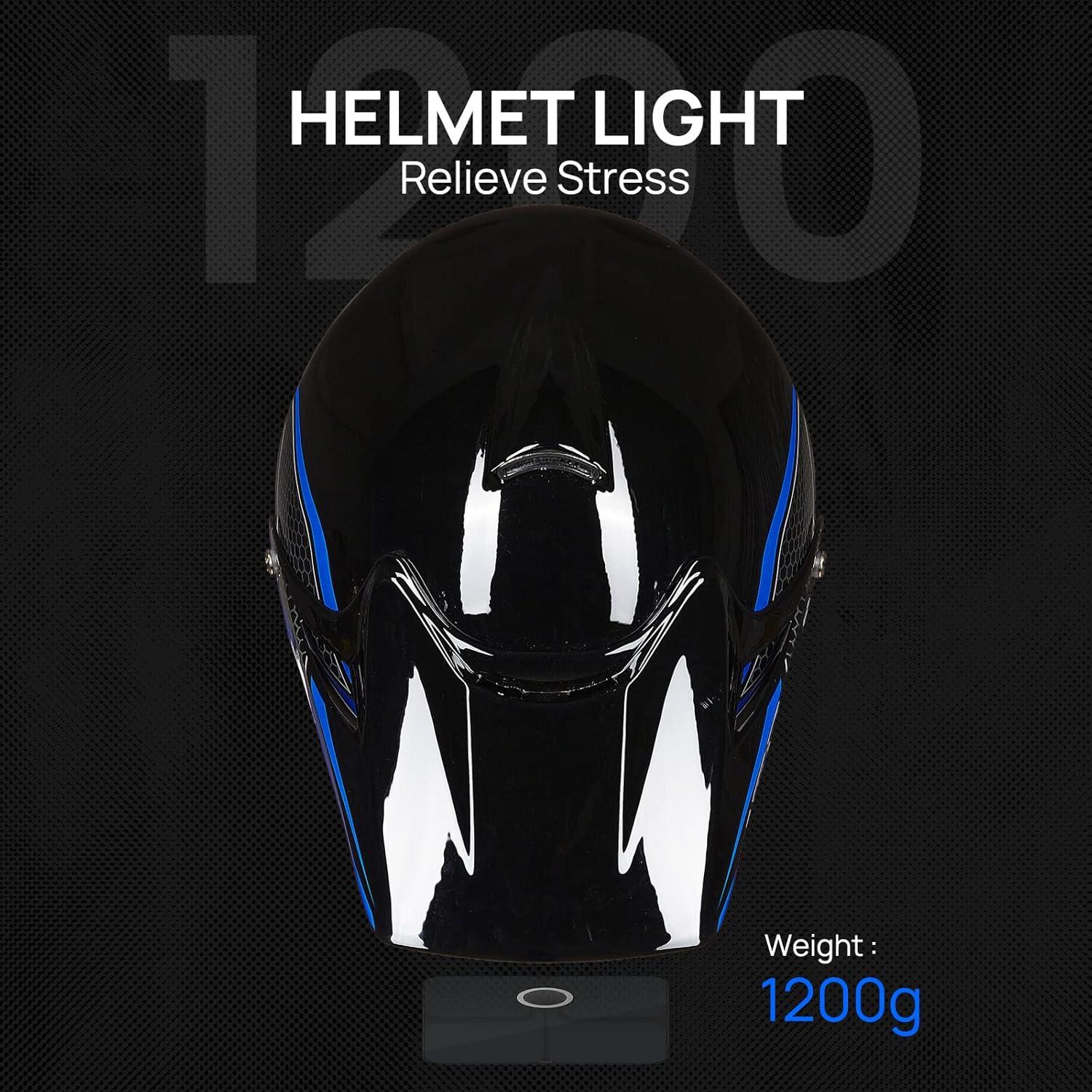 ILM Youth Kids Dirt Bike Helmet ATV Motocross DOT Off-Road Street Helmet Goggles Gloves Full Face Protective Helmet Model BLD-818