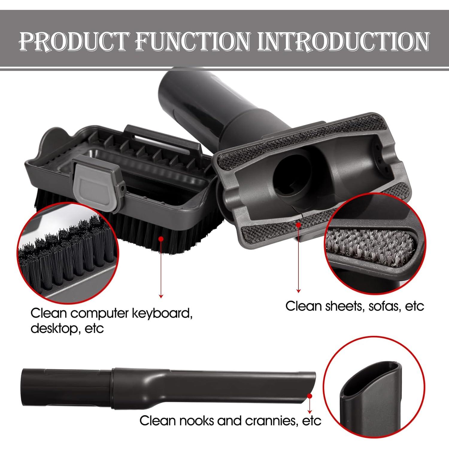 Accesorios para Aspiradora Sionlan 2-en-1 Compatible Shark