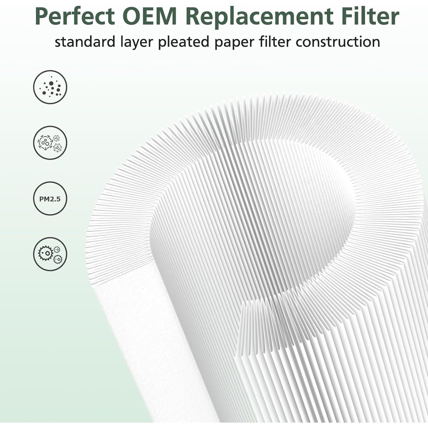 Filtro de Reemplazo VF4000 Isinlive para Aspiradoras 2 Paquetes