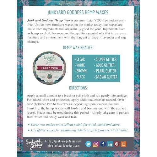 Cera de Cañamo Junkyard Goddess 226.8 g Naranja Vainilla Natural