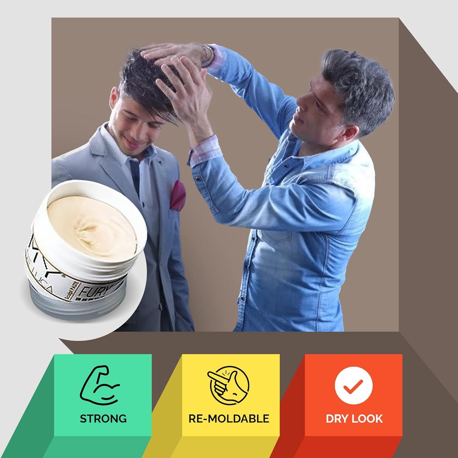 Cera para el cabello FURY Sculpt Paste 100 ml - Fijación máxima