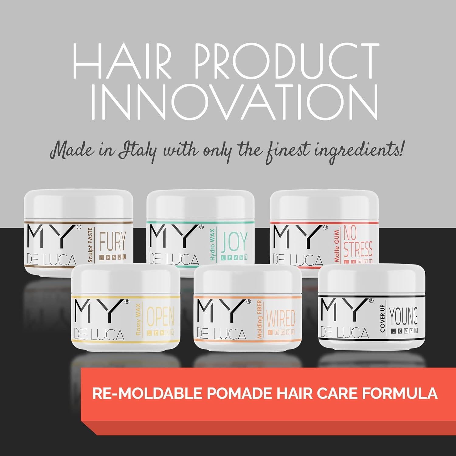 Cera para el cabello FURY Sculpt Paste 100 ml - Fijación máxima