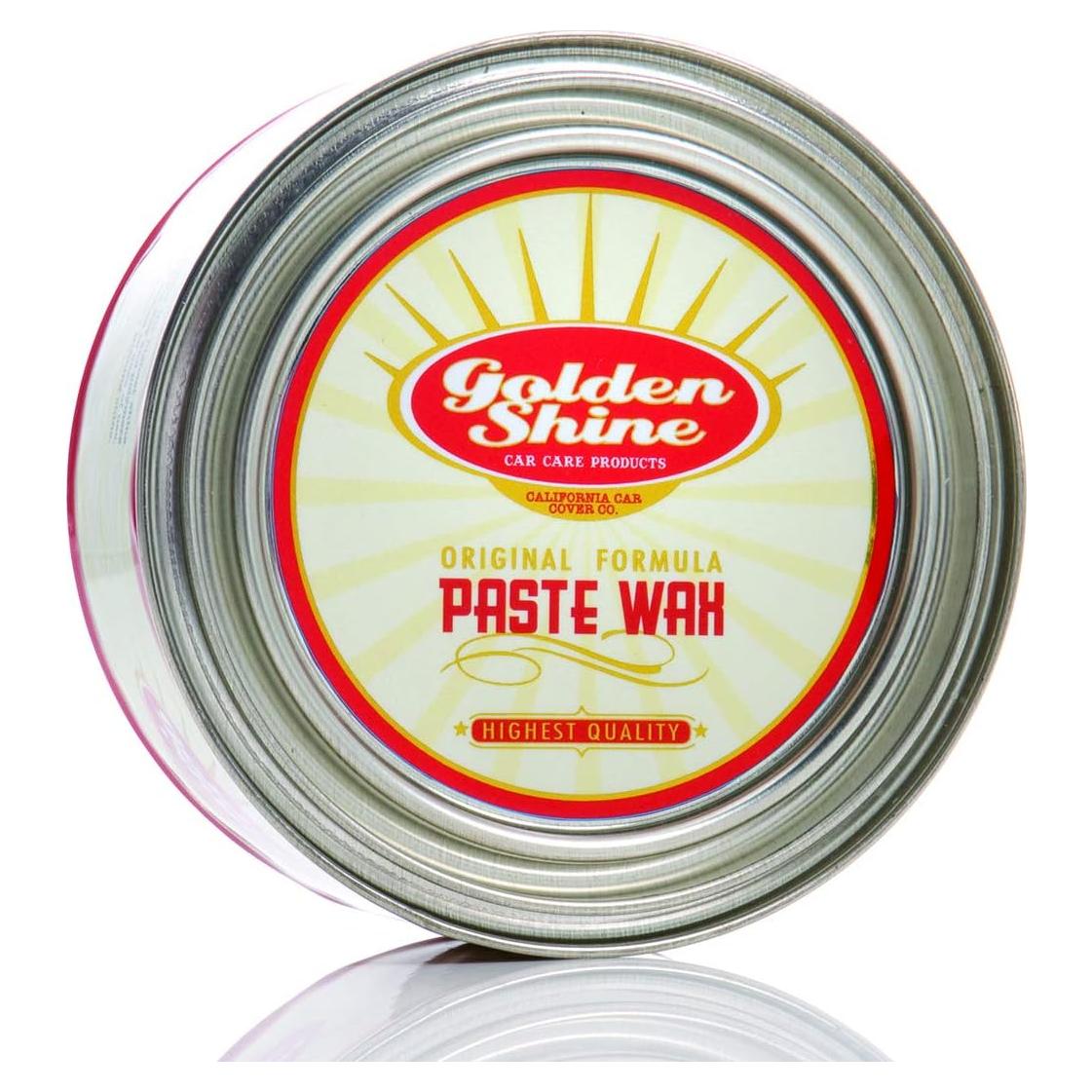 Cera en Pasta Golden Shine Carnauba 198.4g - Brillo y Protección