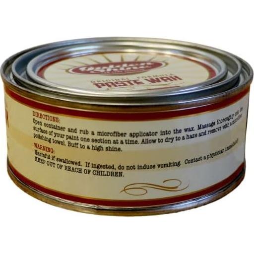 Cera en Pasta Golden Shine Carnauba 198.4g - Brillo y Protección
