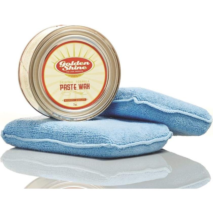 Cera en Pasta Golden Shine Carnauba 198.4g - Brillo y Protección