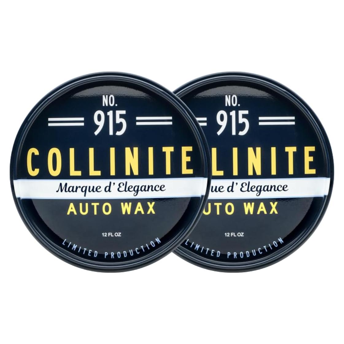 Cera para Auto Collinite No. 915 Marque D'Elegance 2 Pack 12oz