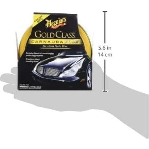 Cera Premium en Pasta Meguiar's Gold Class Carnauba Plus 3 Piezas