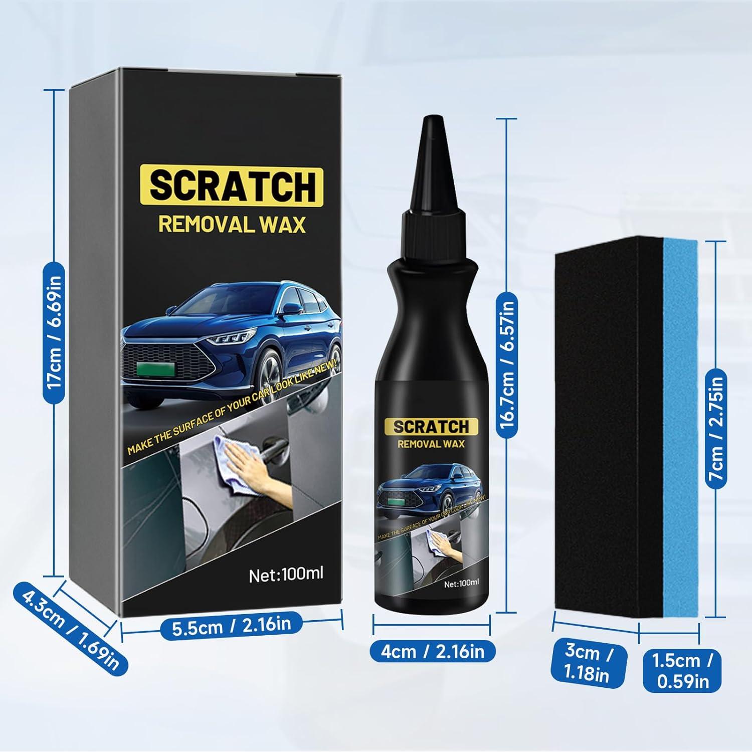 Cera Pulidora para Rayones de Auto Eadwe 120ml Kit 3PCS