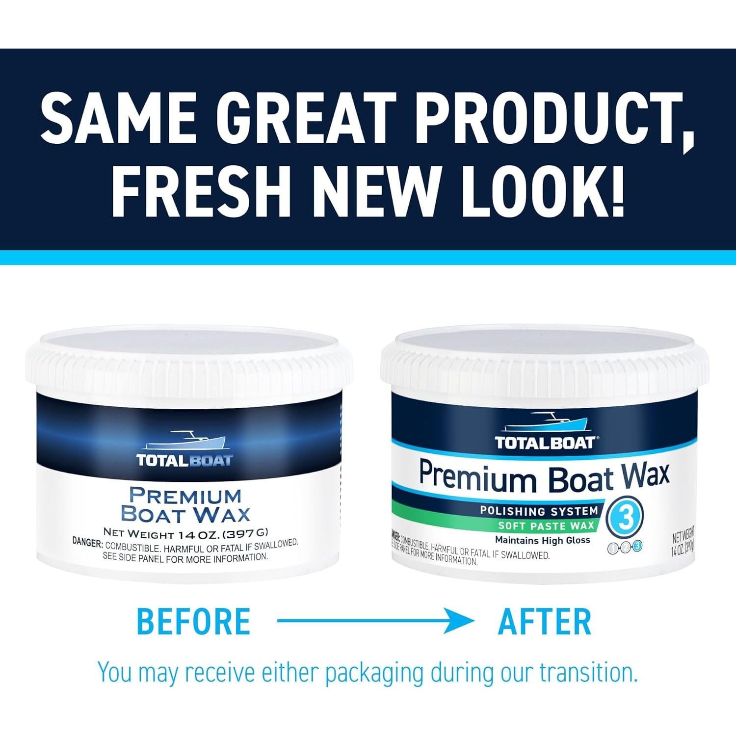 Cera Marina TotalBoat 14 Oz - Protección Gelcoat y Metales