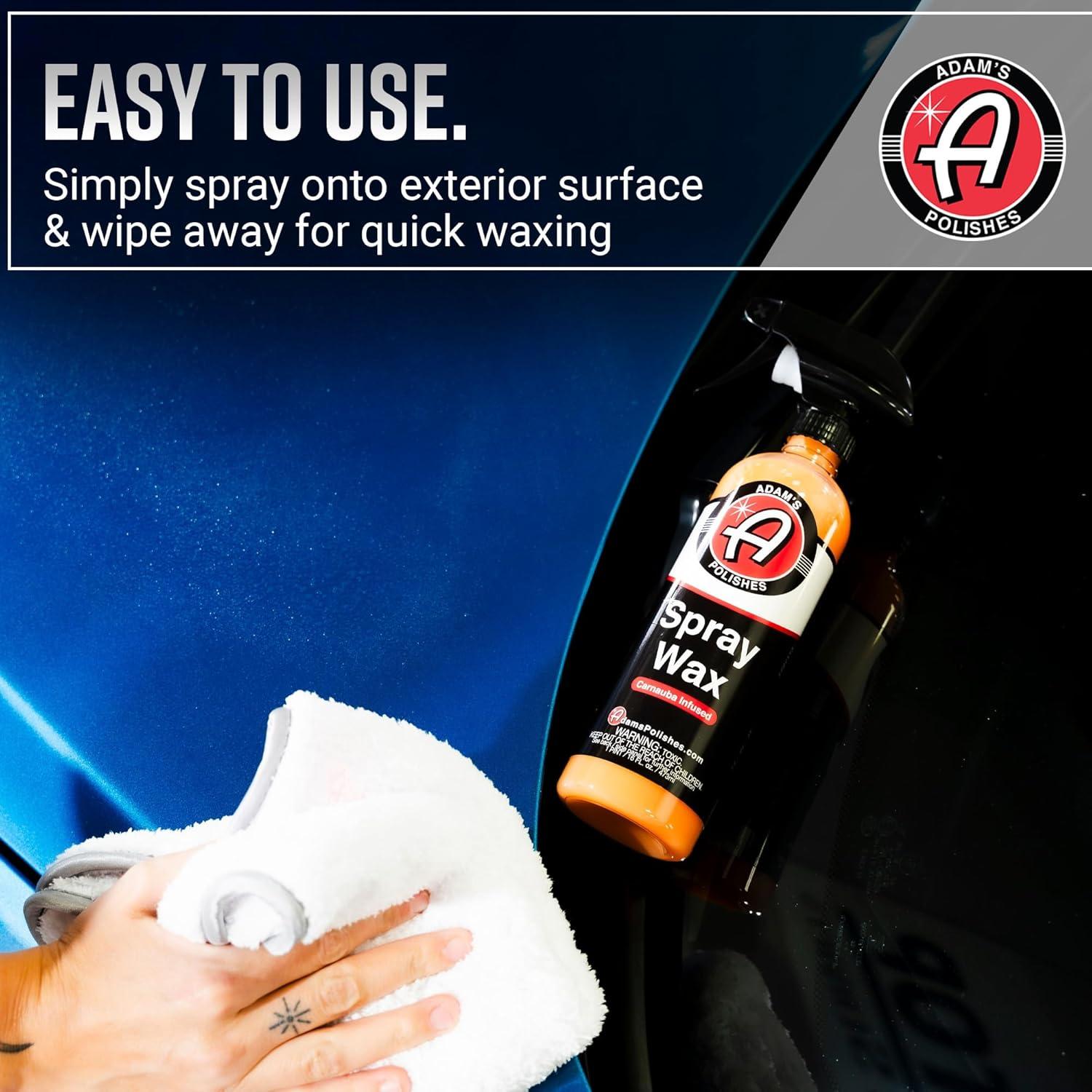 Cera en Spray Adam's Polishes - Cera de Carnauba 473ml