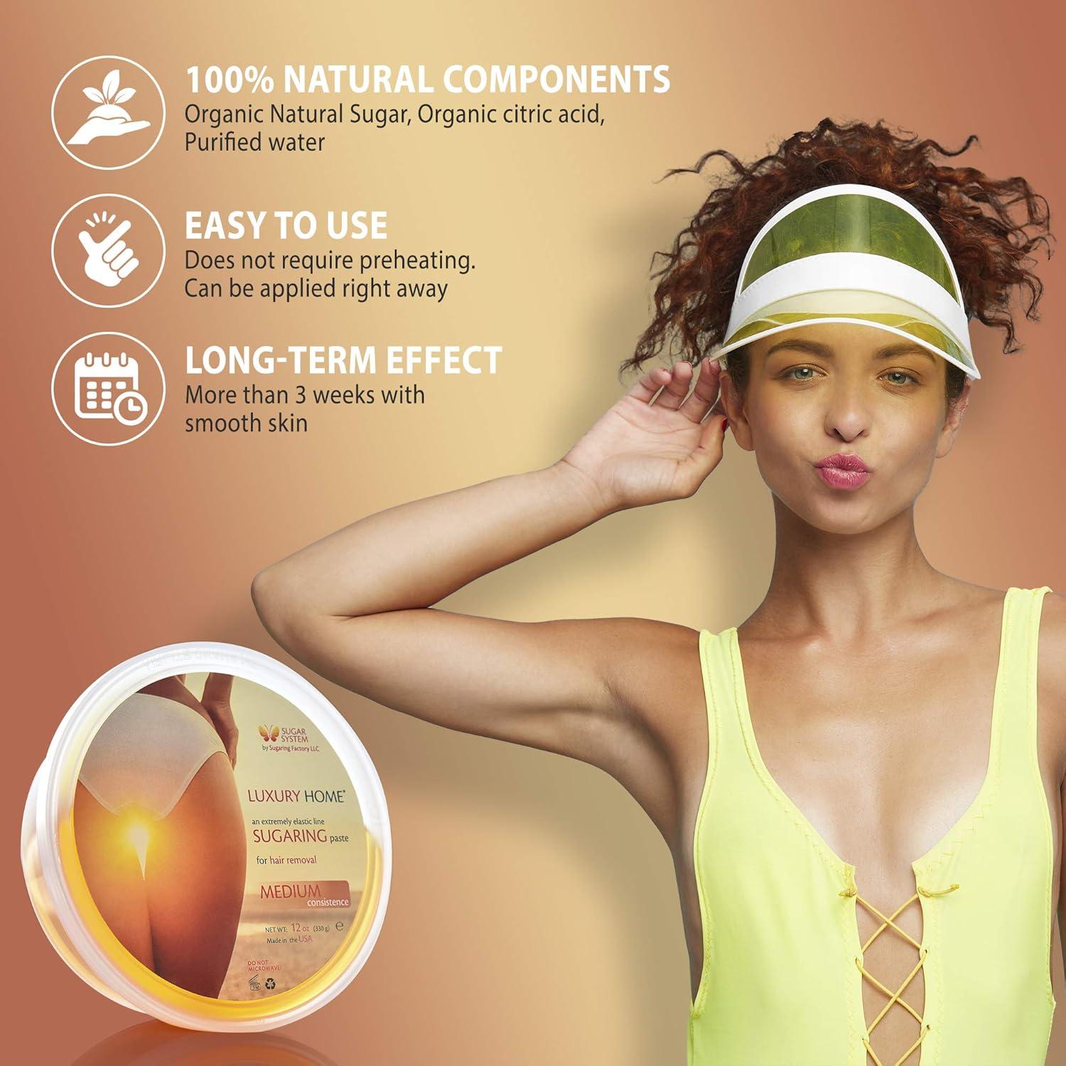 Kit de Depilación con Azúcar Fábrica de Azúcar 340 g - Orgánica