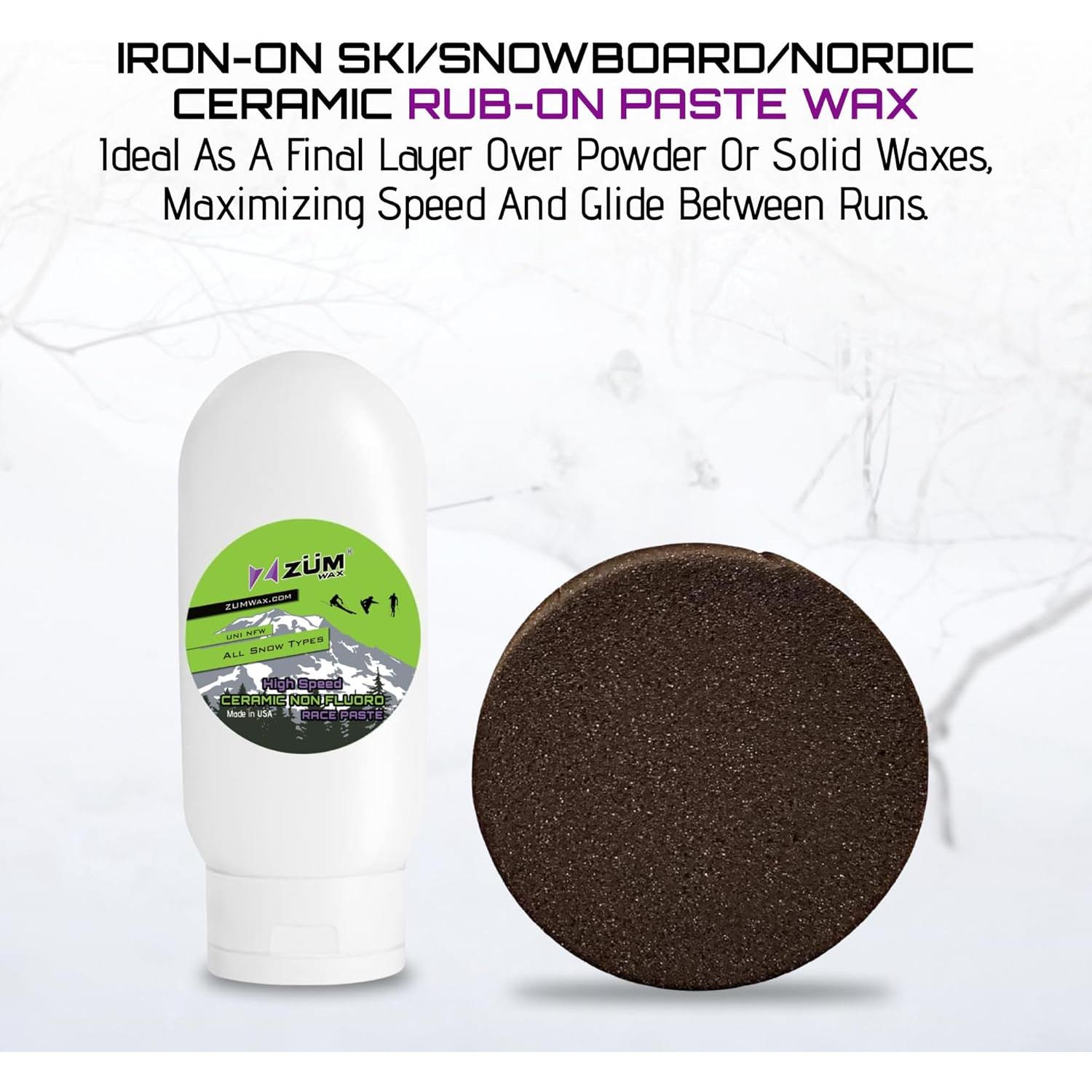 Cera para Esquiar ZUMWAX 113.4 g Ecológica Sin Flúor