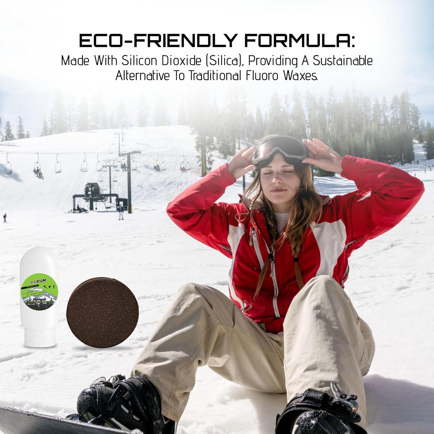 Cera para Esquiar ZUMWAX 113.4 g Ecológica Sin Flúor