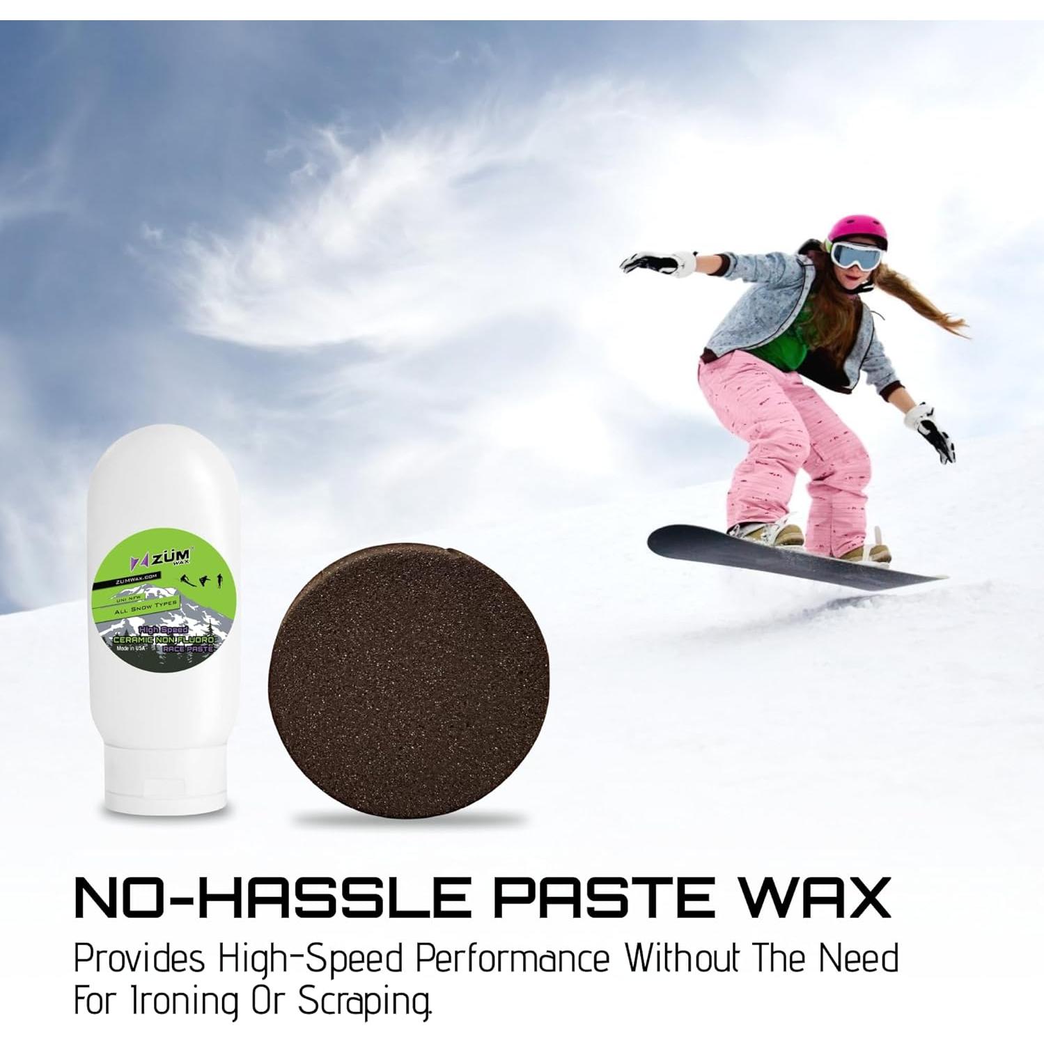Cera para Esquiar ZUMWAX 113.4 g Ecológica Sin Flúor