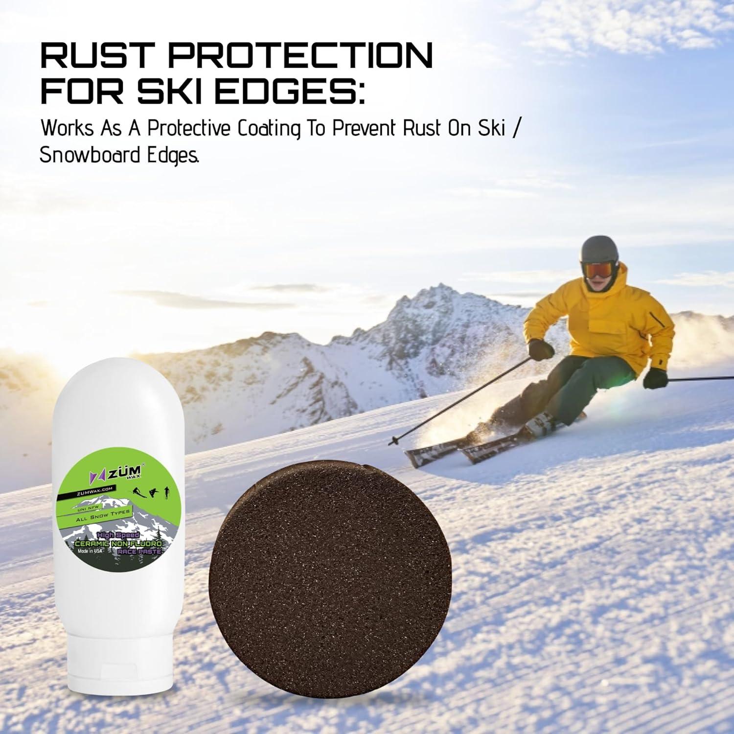 Cera para Esquiar ZUMWAX 113.4 g Ecológica Sin Flúor