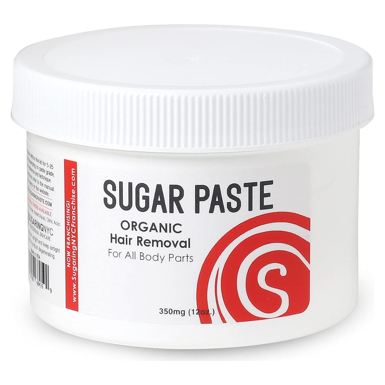 Pasta de Azúcar Orgánica Sugaring NYC 350g - Depilación Natural