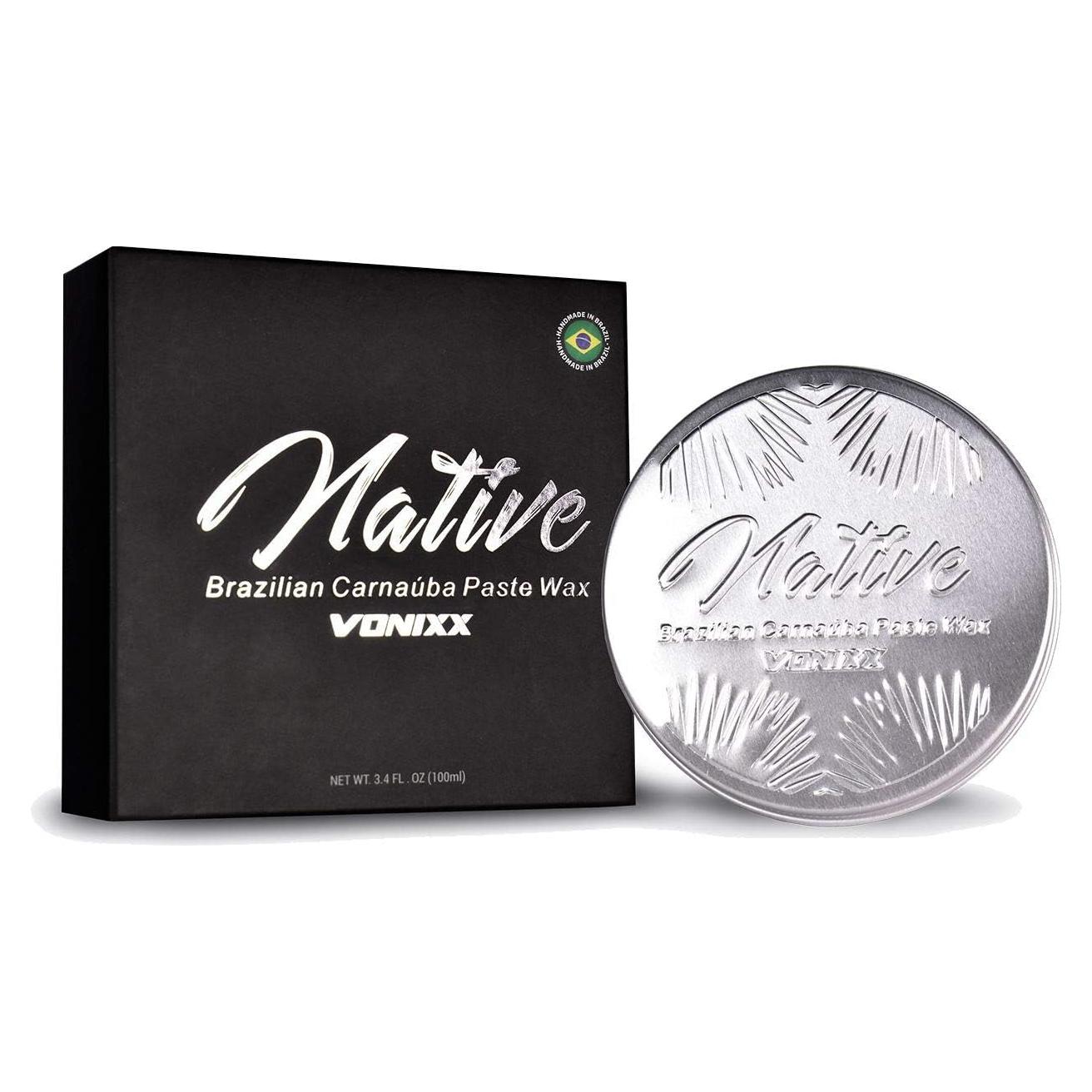 Cera de Pasta Carnauba Nativa Vonixx 100 mL - Brillo Profundo