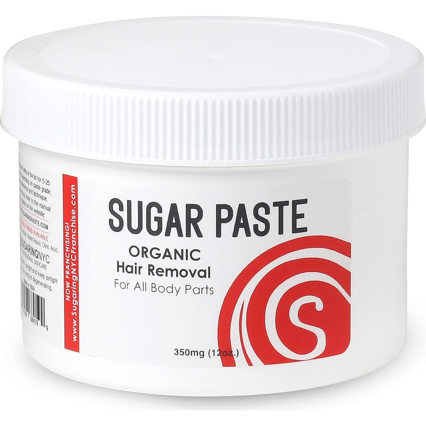 Pasta de Azúcar Natural Sugaring NYC 115g - Depilación Efectiva
