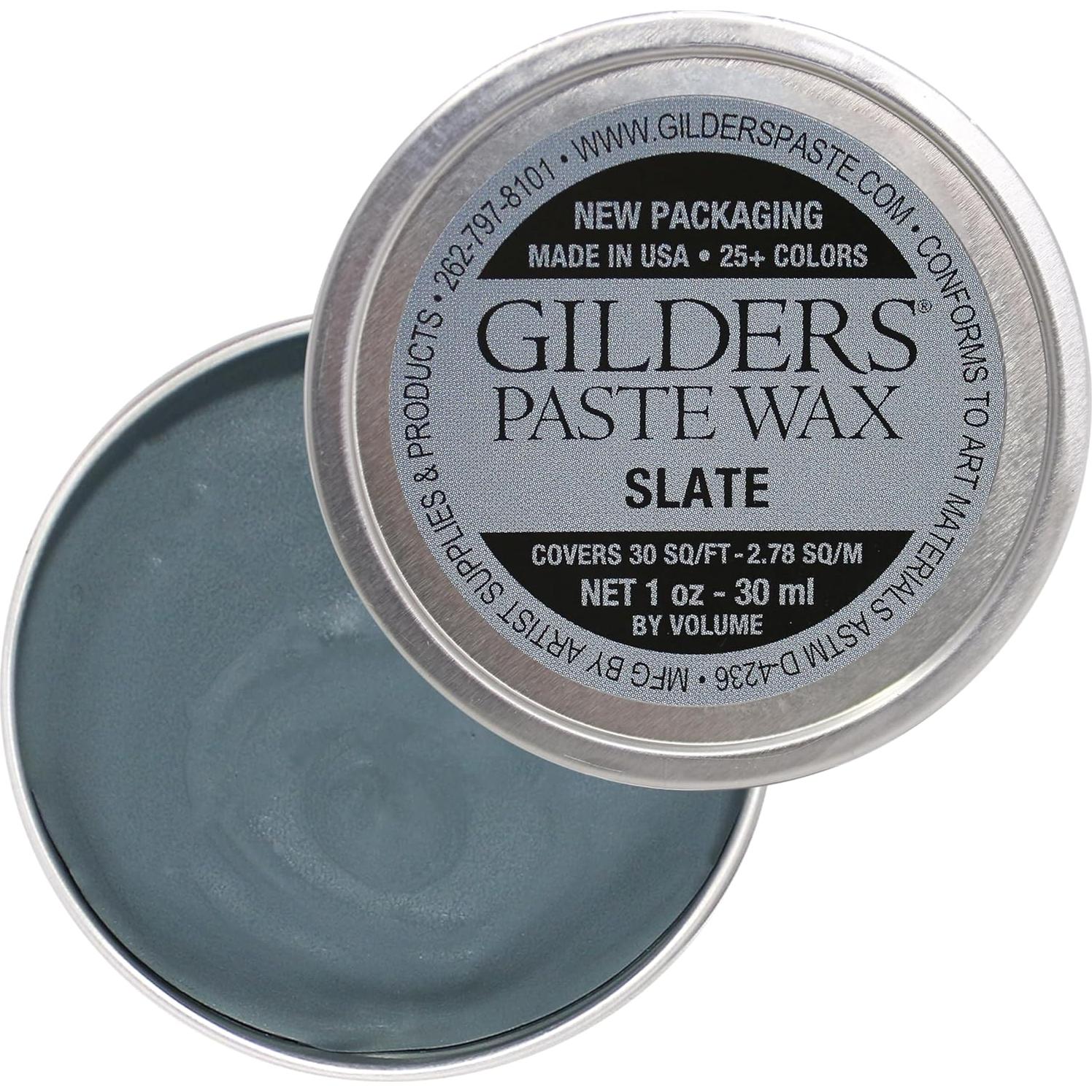 Pasta de Cera Gilders 30 ml Color Pizarra para Manualidades