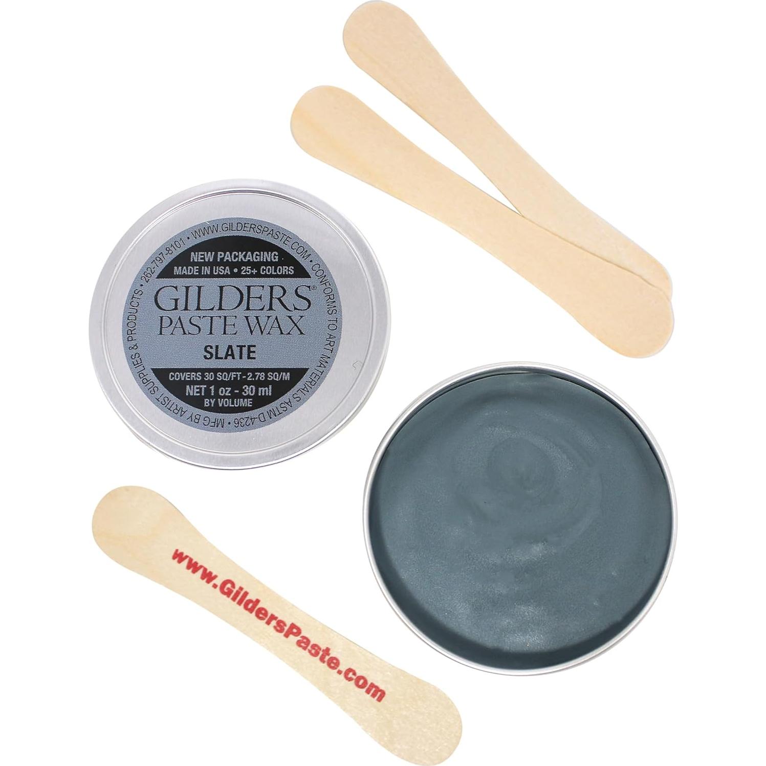 Pasta de Cera Gilders 30 ml Color Pizarra para Manualidades