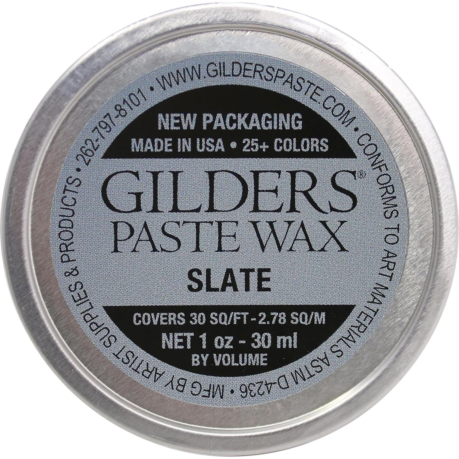 Pasta de Cera Gilders 30 ml Color Pizarra para Manualidades