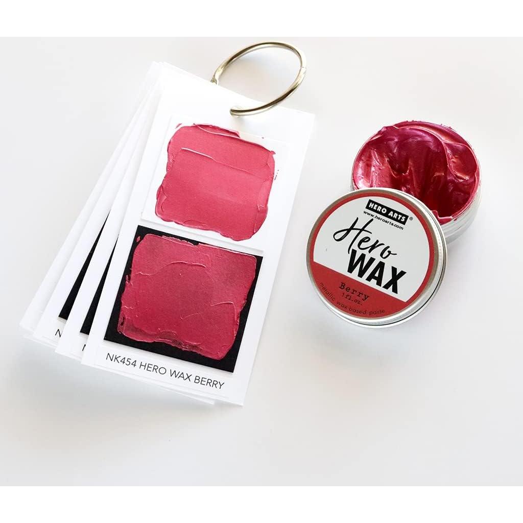 Cera metálica Hero Arts Berry 28.35 g para medios mixtos
