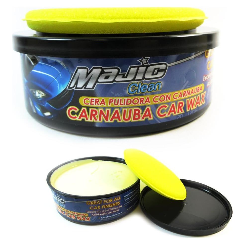 Cera de Carnauba ATB 363g Pasta Limpiadora Brillo Duradero