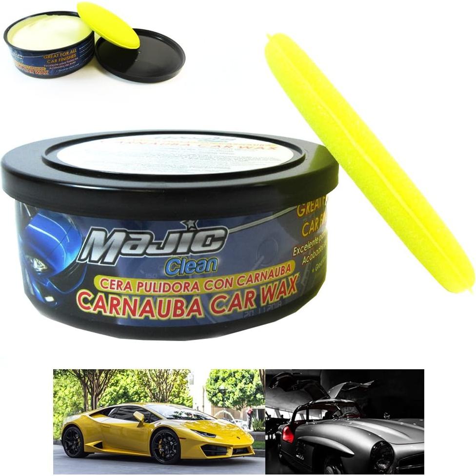 Cera de Carnauba ATB 363g Pasta Limpiadora Brillo Duradero