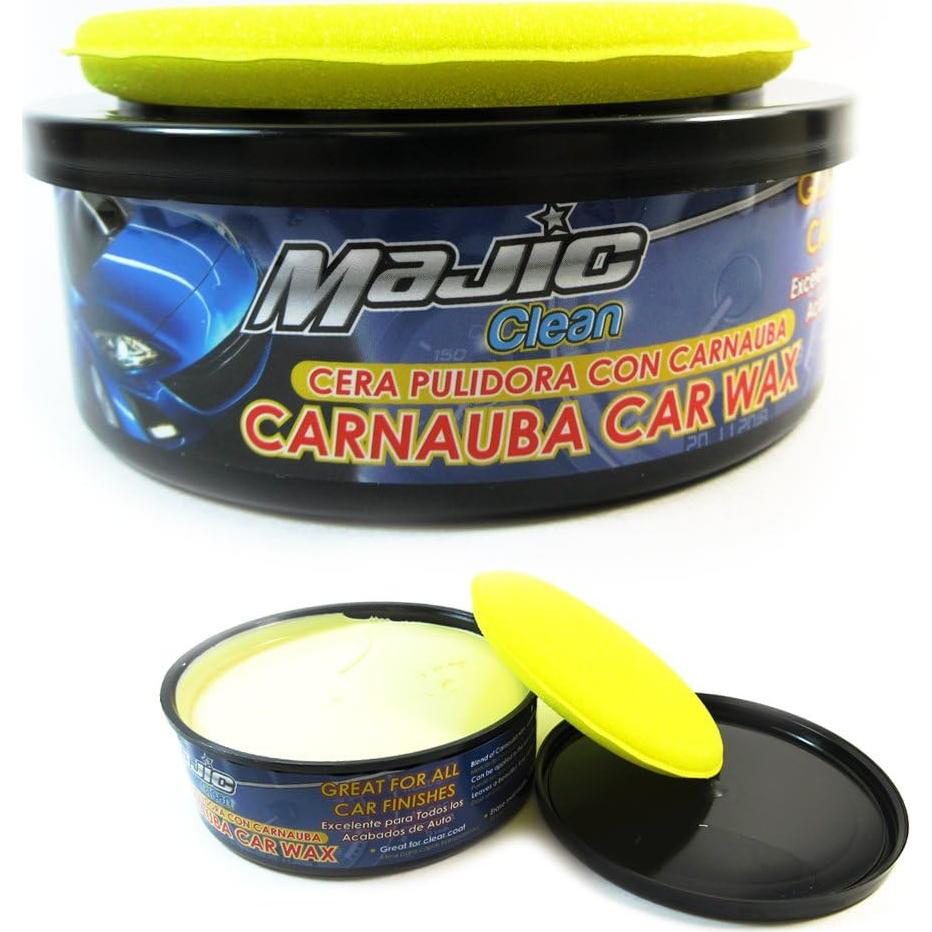 Cera de Carnauba ATB 363g Pasta Limpiadora Brillo Duradero