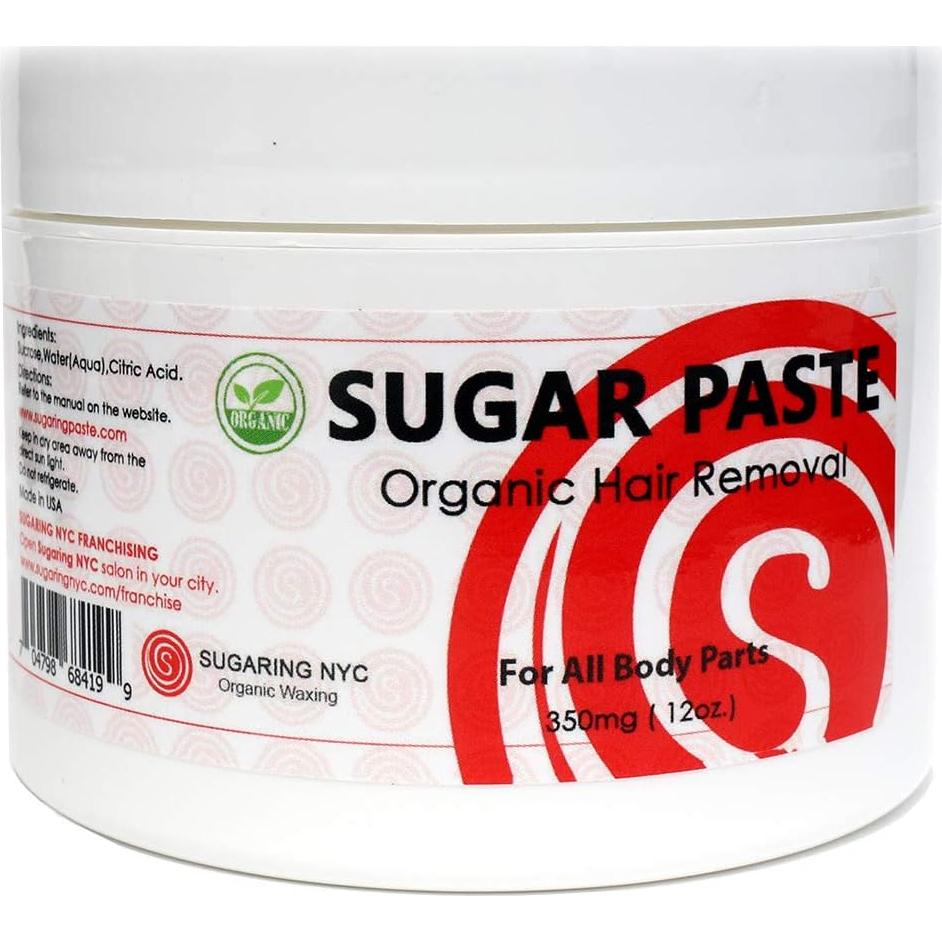 Cera de Azúcar Orgánica Sugaring NYC para Depilación 45g