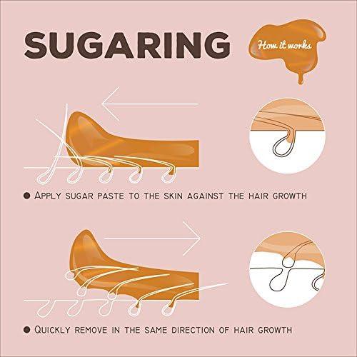 Pasta de Sugaring Orgánica NYC para Depilación Corporal