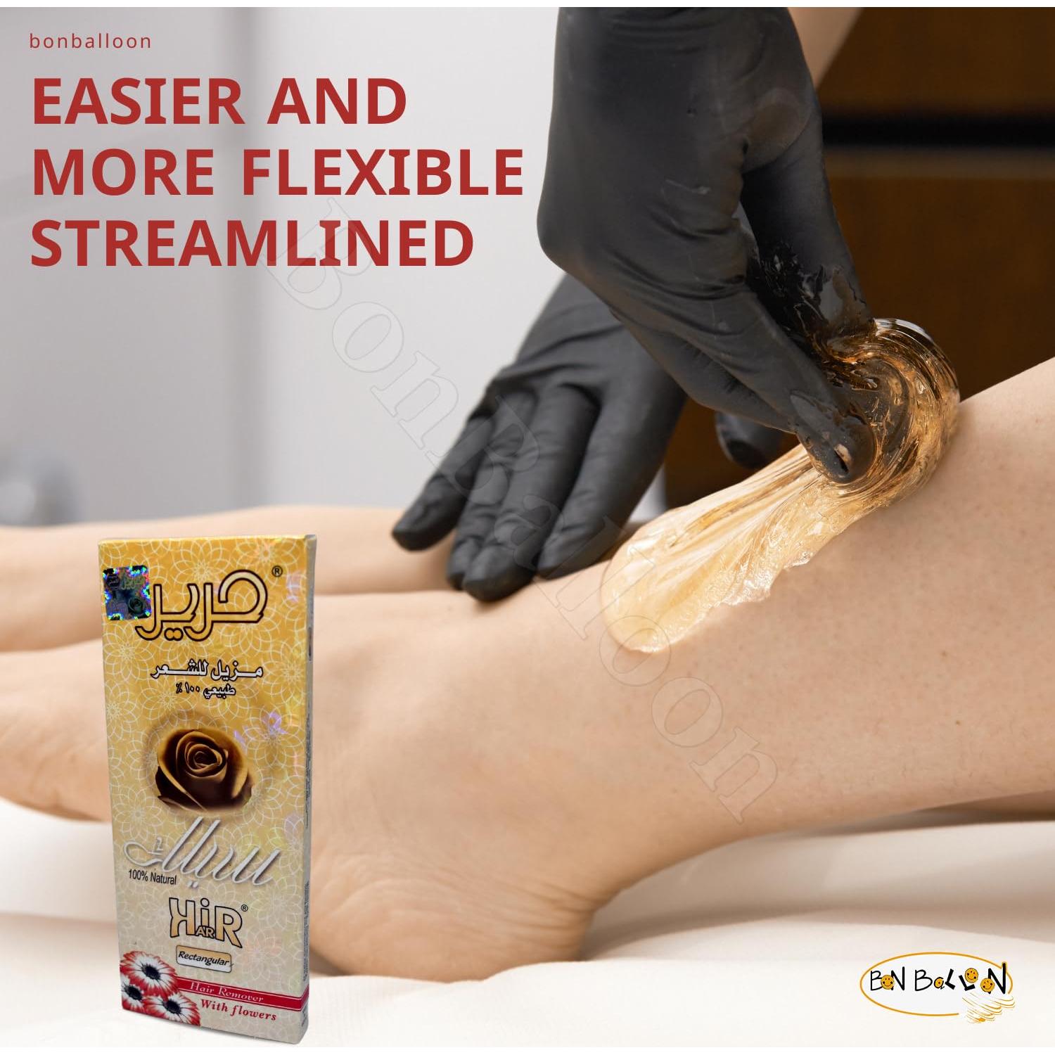 Cera Depilatoria Harir Dulce 800g Natural para Todo el Cuerpo