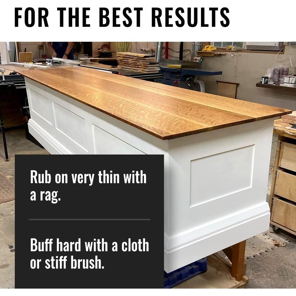 Pasta de Cera de Carnauba Real Milk Paint 453.6 g para Madera