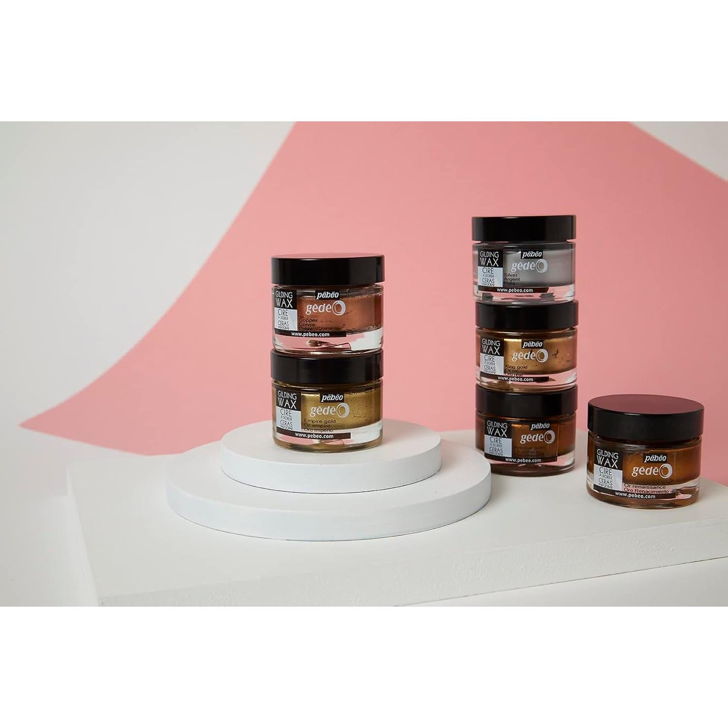 Cera de Dorado Pebeo Oro Rey 30 ml - Acabado Metálico