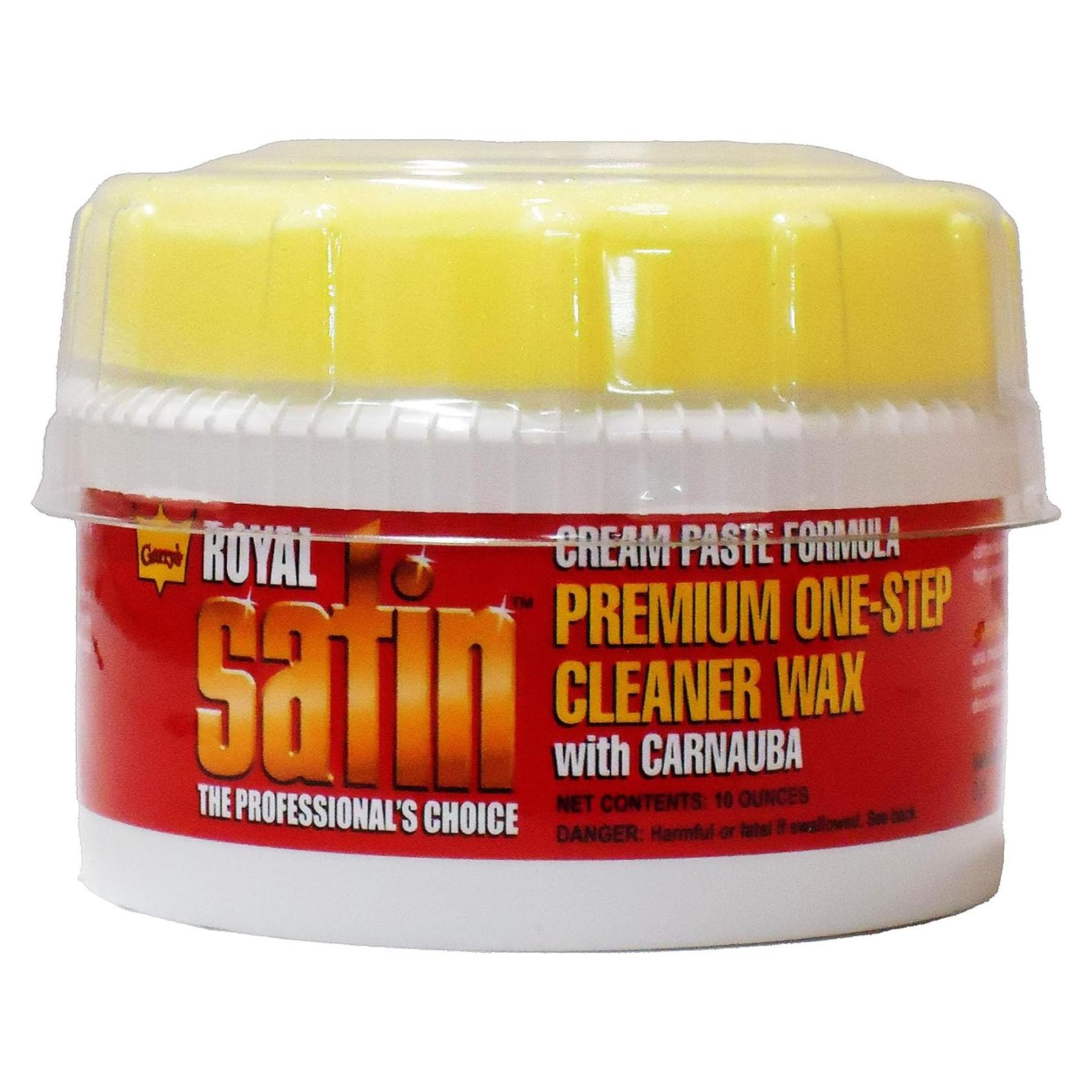 Cera Limpiadora Garry's Royal Satin 283.5 g - Brillo y Protección