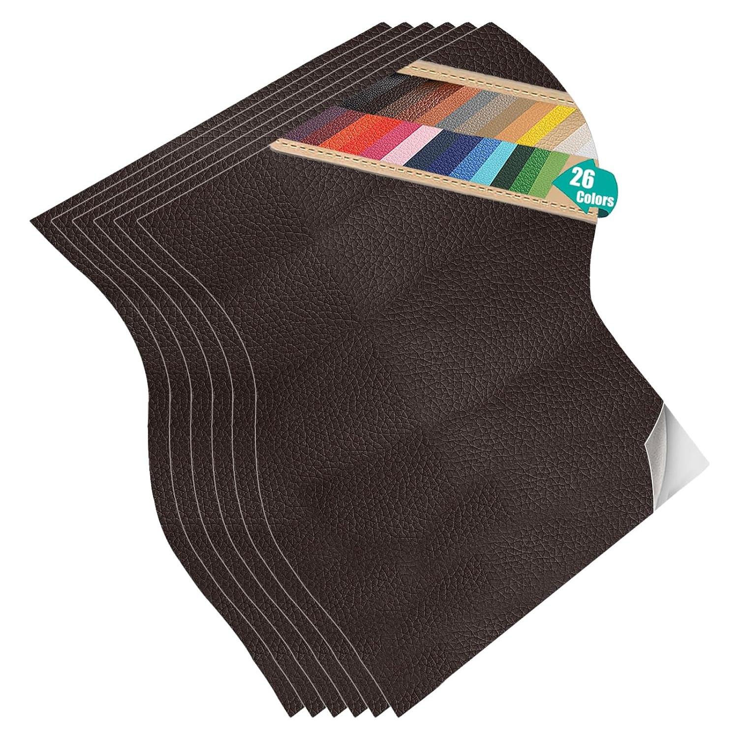 Parche de Reparación de Cuero Autoadhesivo Jmckeweii 20x30cm