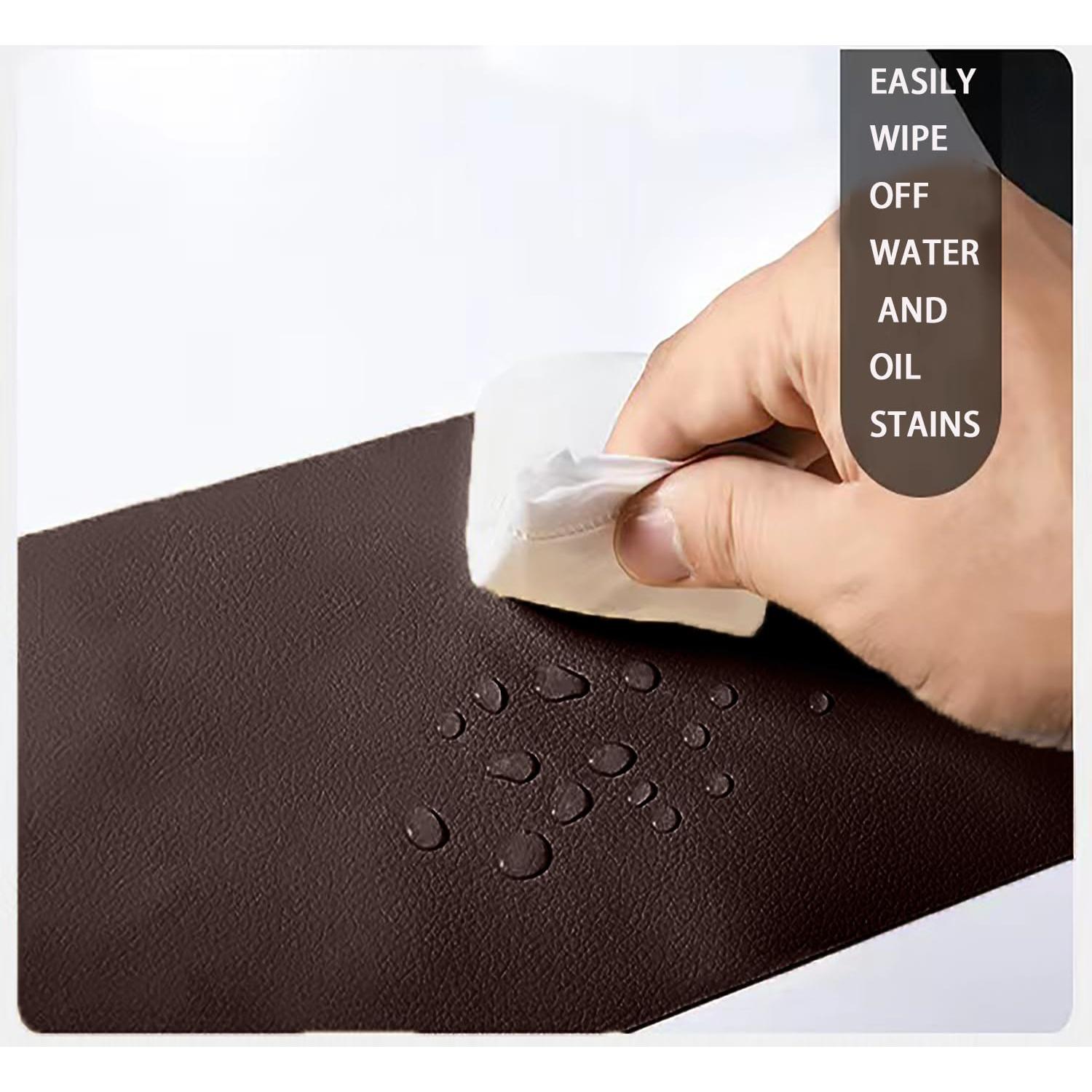 Parche de Reparación de Cuero Autoadhesivo Jmckeweii 20x30cm