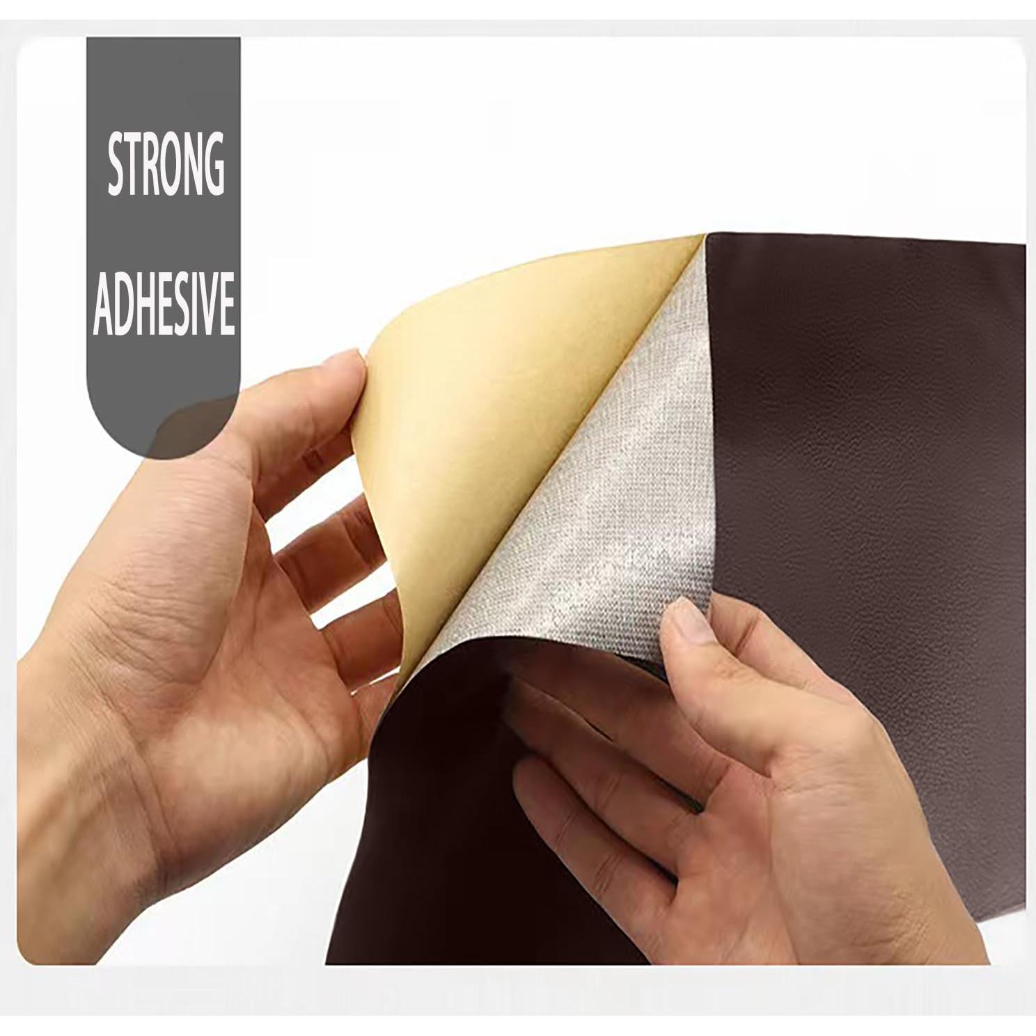 Parche de Reparación de Cuero Autoadhesivo Jmckeweii 20x30cm