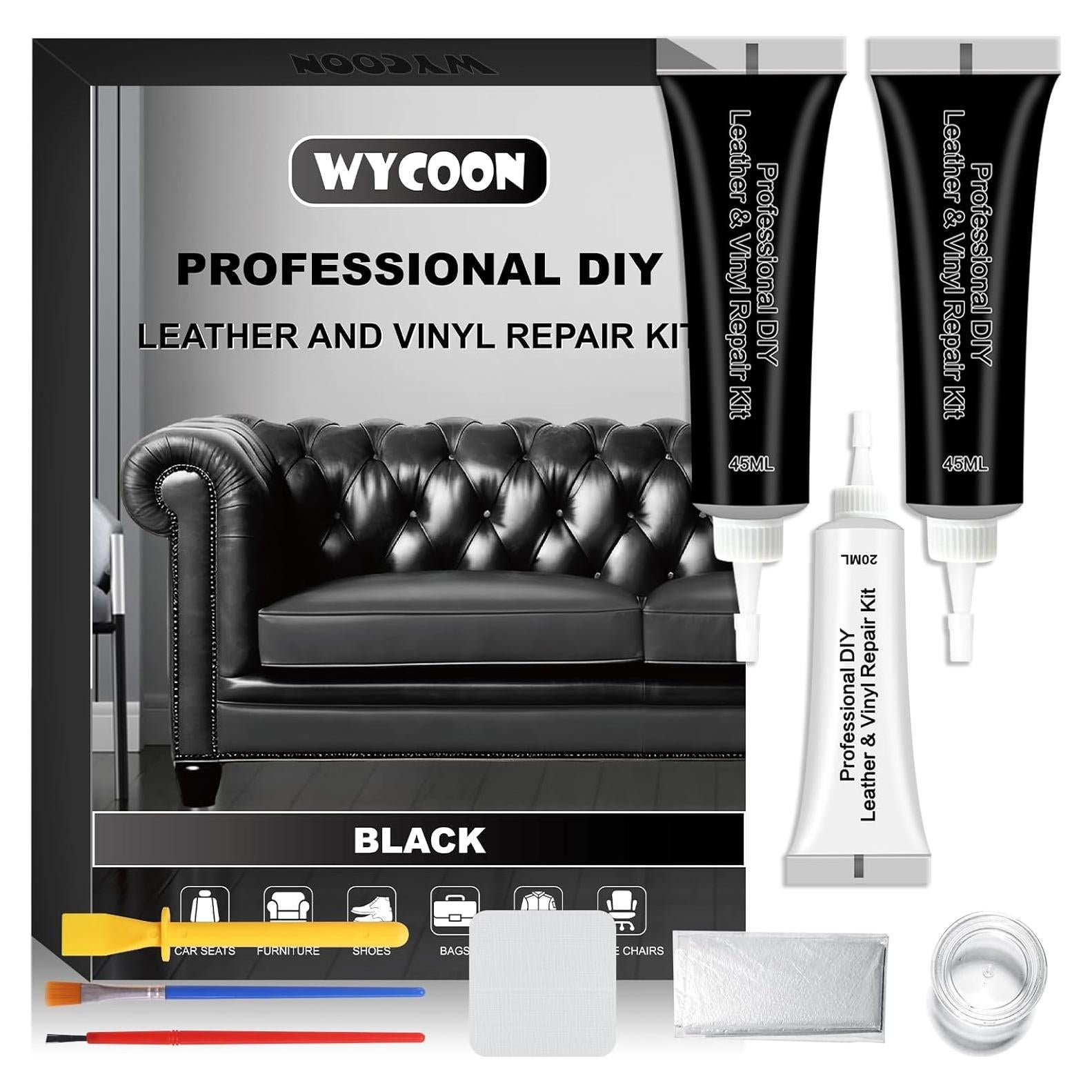 Kit de Reparación de Cuero y Vinilo WYCOON - 158.76g