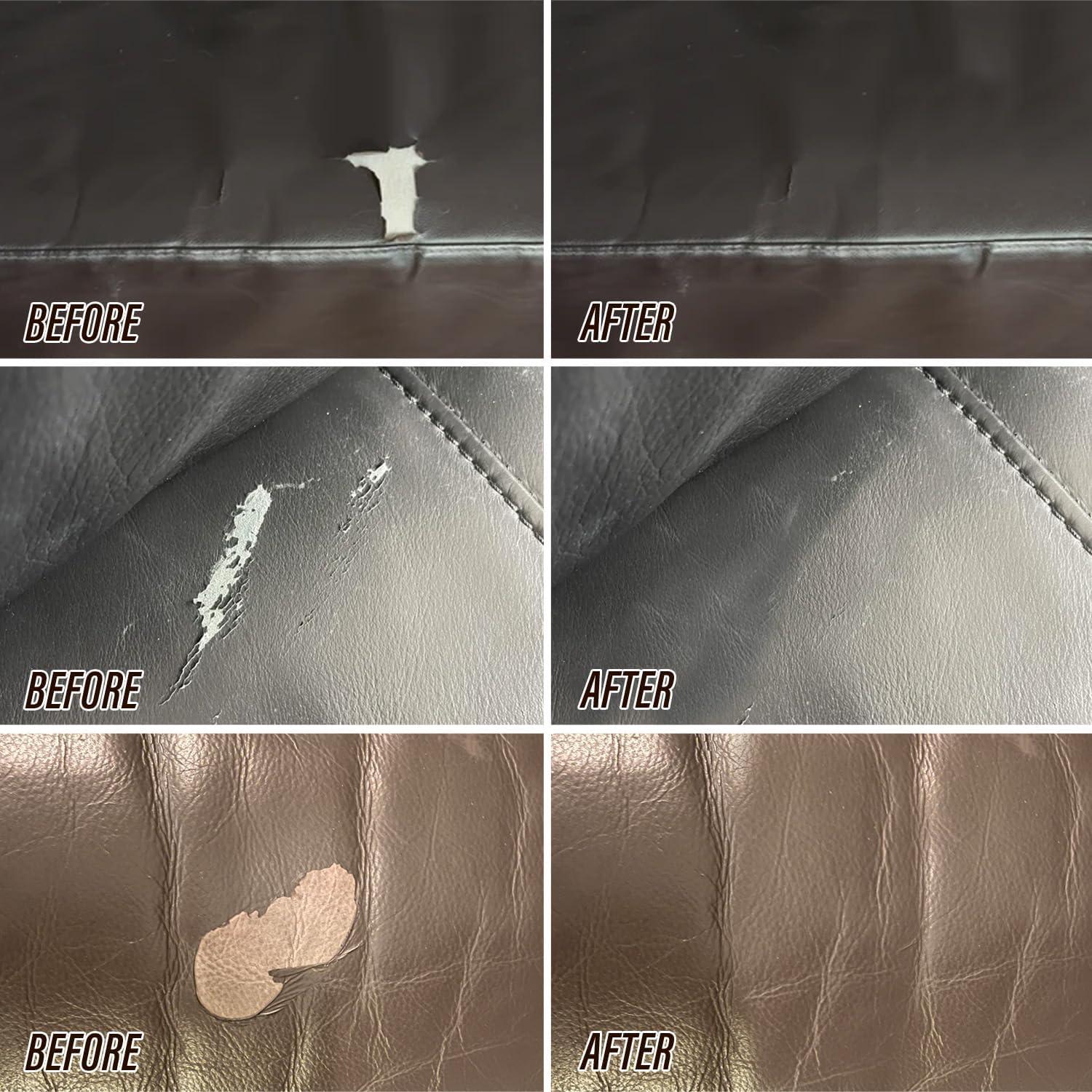 Kit de Reparación de Cuero KIKYO para Muebles y Vehículos