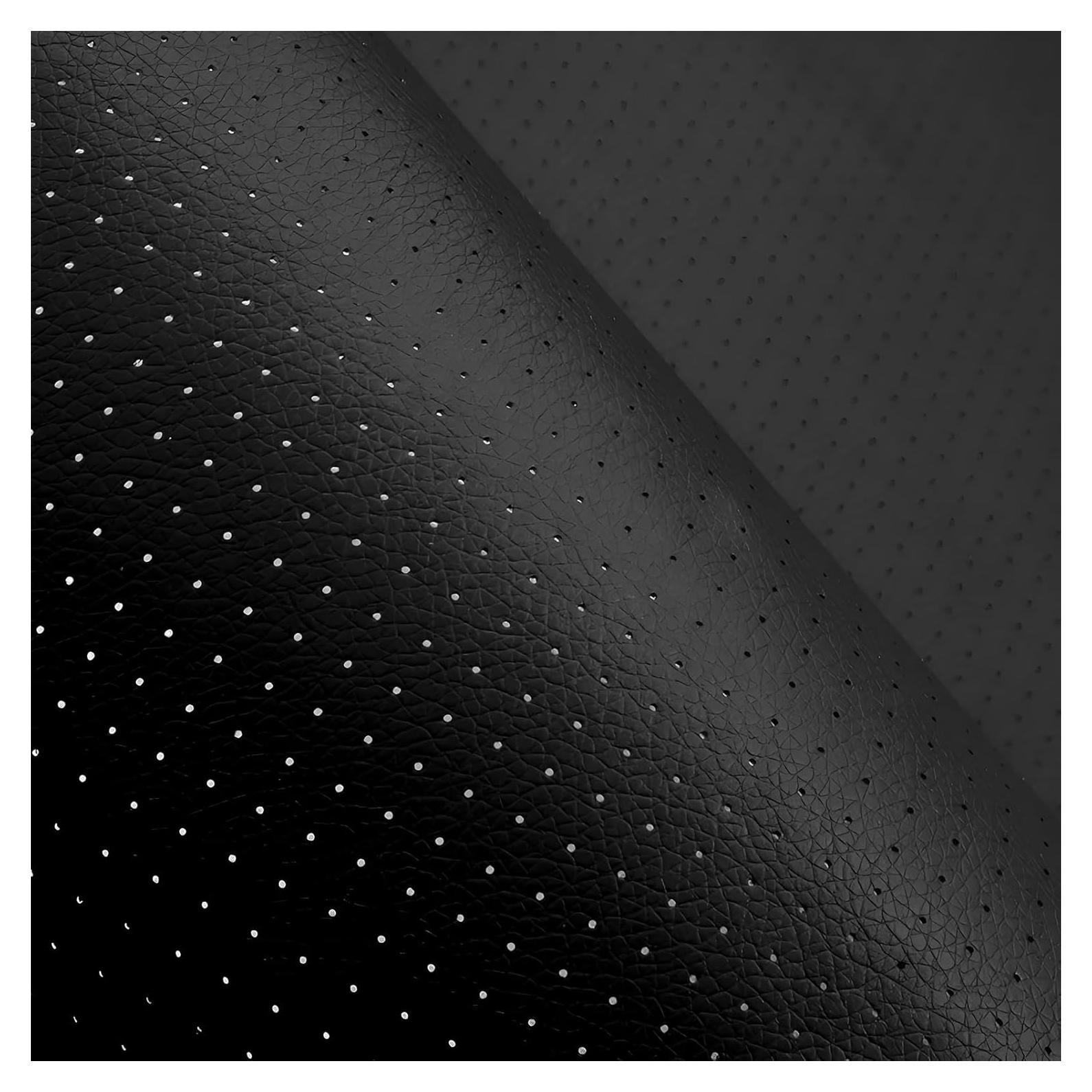 Parche de Reparación de Cuero Scettar 10x200cm Negro Autoadhesivo