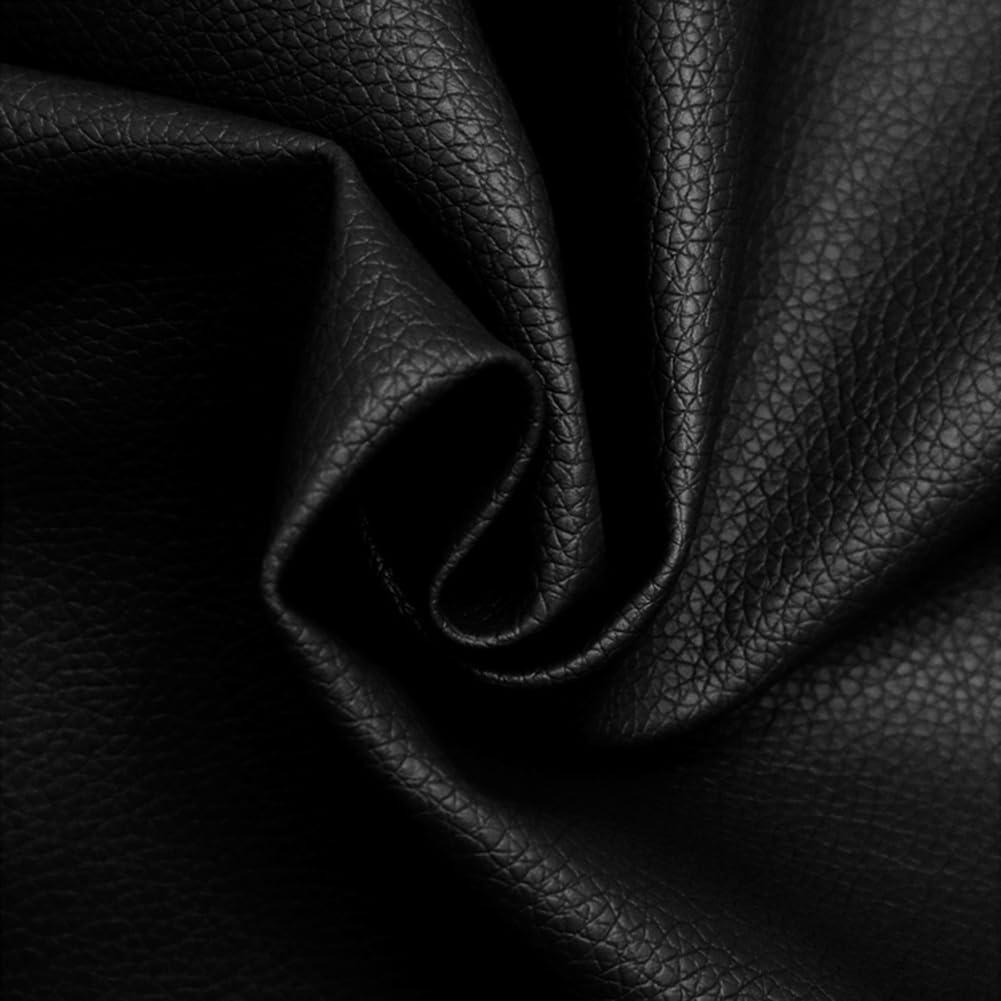 Parche de cuero autoadhesivo SiiRo 40x102cm negro para reparación