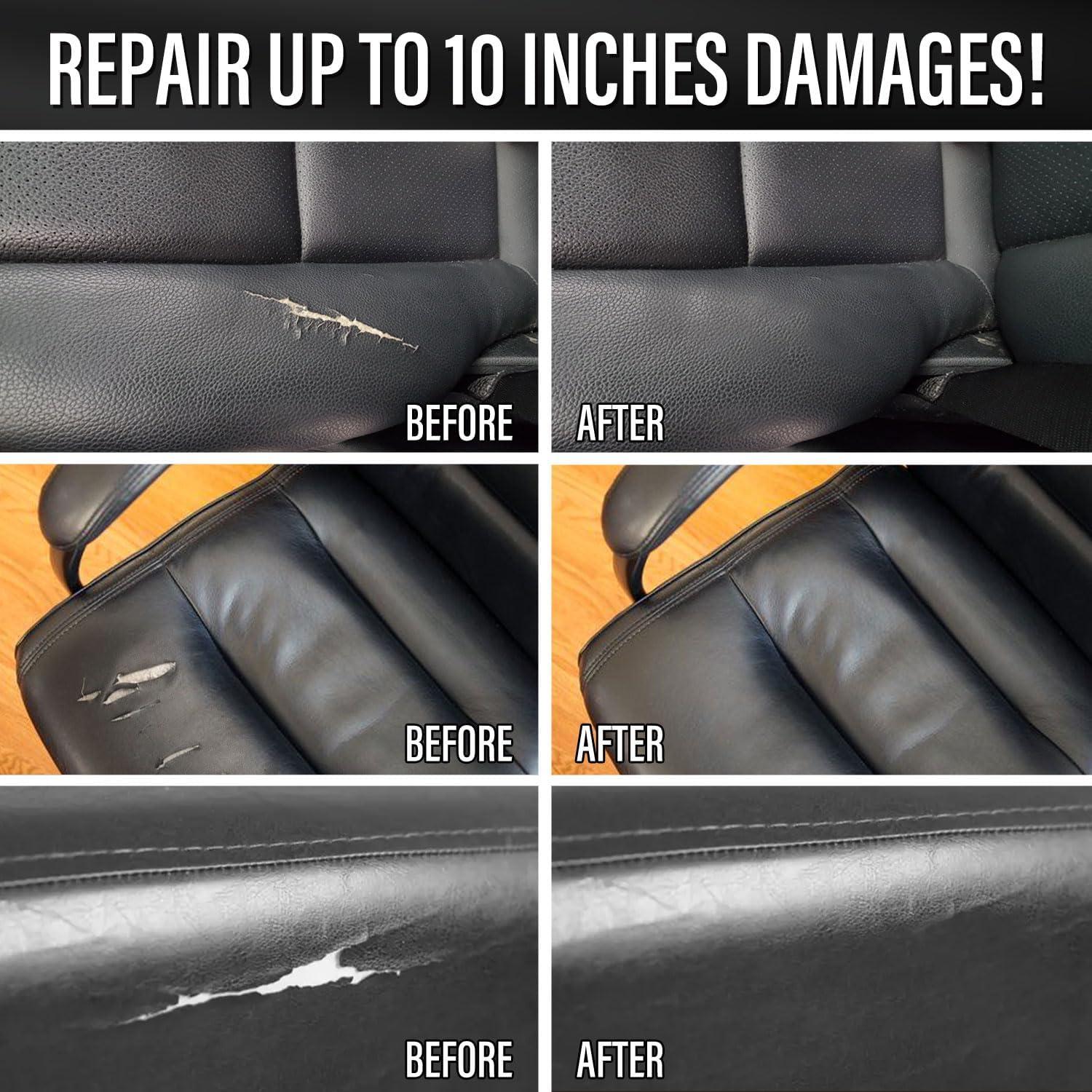 Kit de Reparación de Cuero ARCSSAI para Muebles y Autos